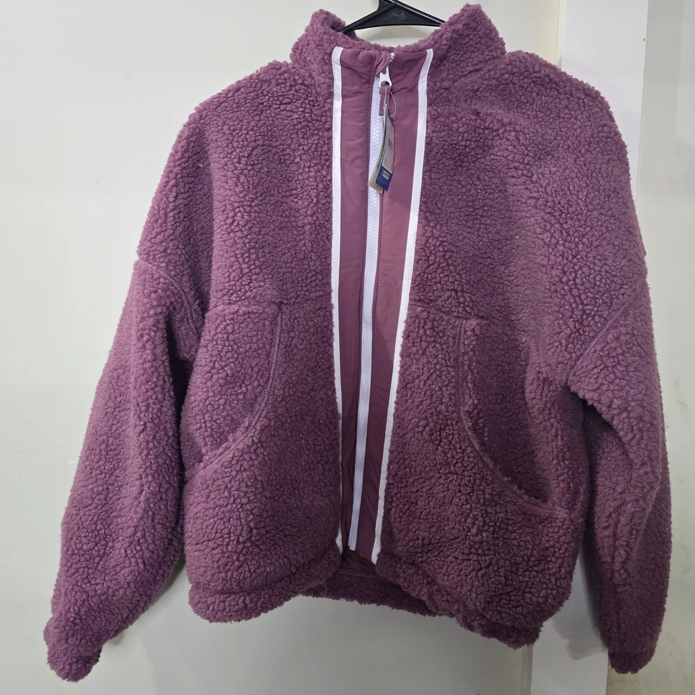DSG Kids Size XL Rose Fleece‎ Jacket NWT full Zip Up